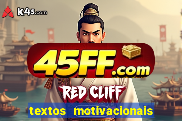 textos motivacionais para equipes